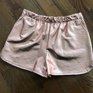 Art Class rose gold shorts